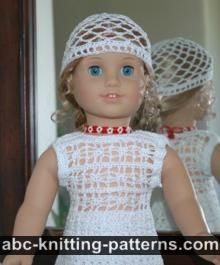 American Girl Doll Lace Top