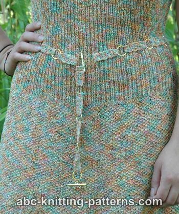 Crochet Belt with Rings 