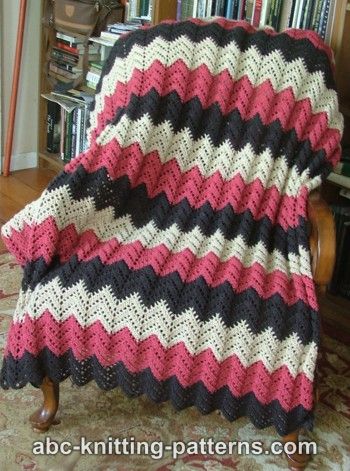 Lace Ripple Afghan 