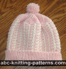 Two-Color Baby Hat