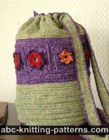 Woodland Meadow Crochet Backpack