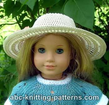 American Girl Doll Summer Breeze Hat
