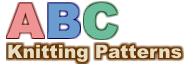 ABC Knitting Patterns. Free Knitting and Crochet Patterns from Elaine Phillips.