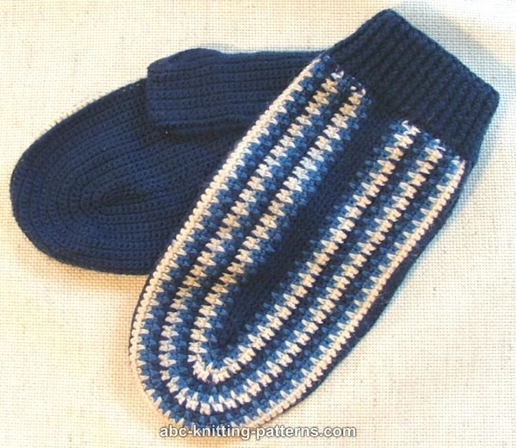 Fringe or Animal Mittens Free Crochet Pattern - KarensVariety.com