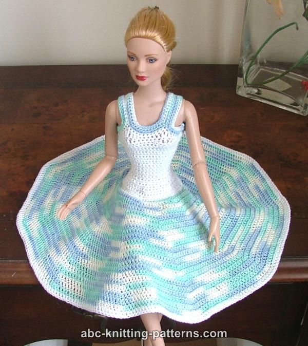 FREE Barbie doll patterns to crochet - Making Doll Clothes