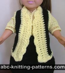 American Girl Doll Vest
