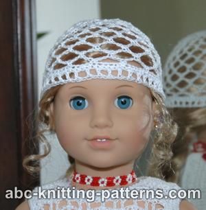 American Girl Doll Lace Hat
