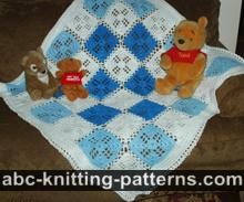 Square Motif Baby Blanket