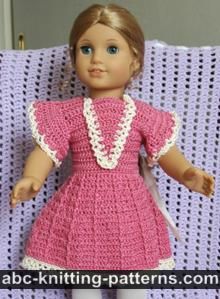 American Girl Doll Crochet Summer Dress