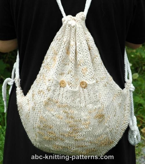 Knit Backpack Free Knitting Patterns - Knitting Pattern