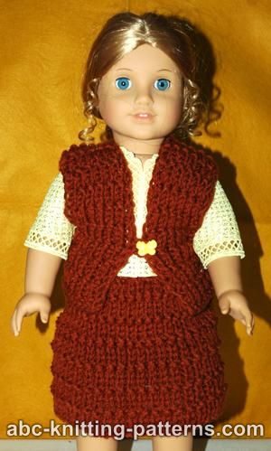 Vest for 18-inch Doll