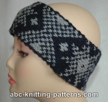 Fair Isle Headband