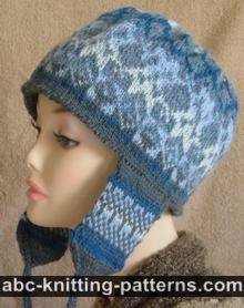 Fair Isle Earflap Hat