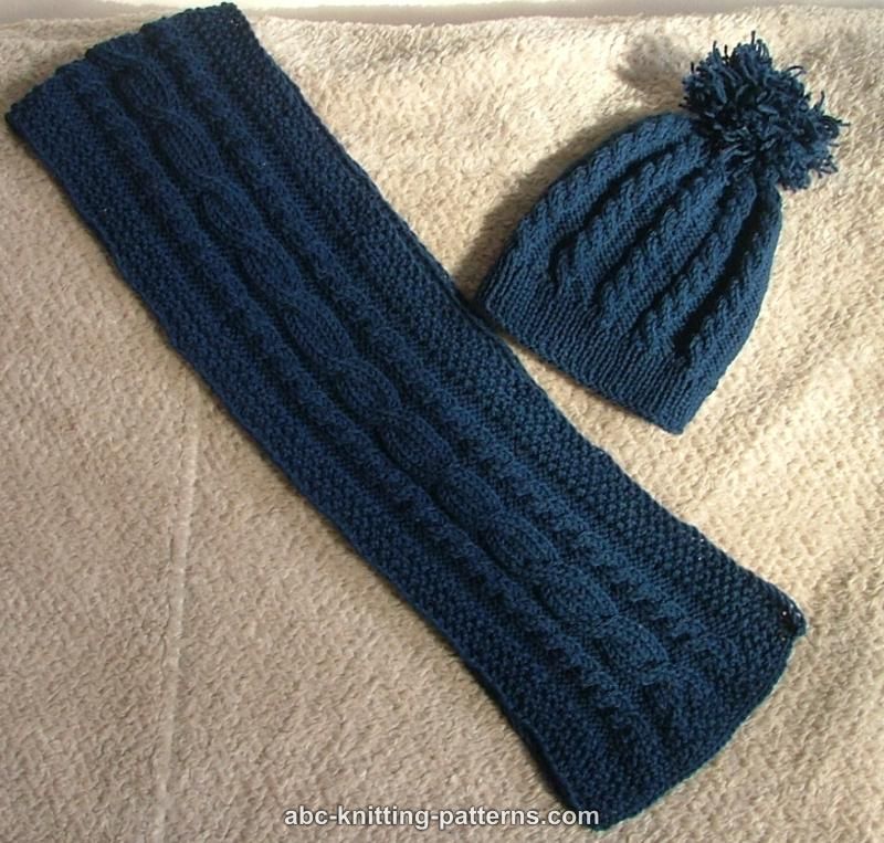 Cable Knit Scarf Pattern - Clothing & Accessories - Compare Prices