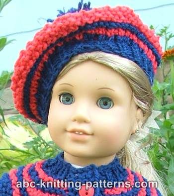 American Girl Doll Beret