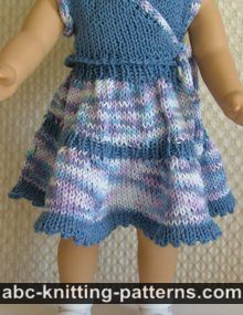 American Girl Doll Flared Two-Tier Skirt