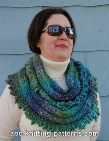 Gypsy Cowl with Bead Ruffle