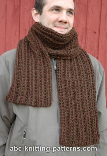 Twin Rib Scarf