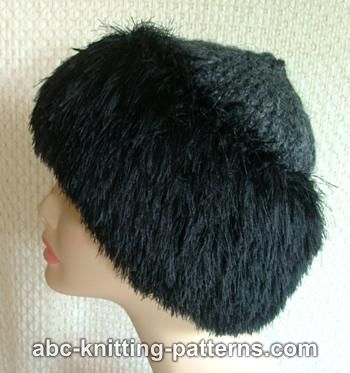 Faux Fur Trim Hat