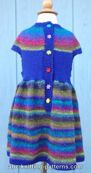 Girl's Round Yoke Dress