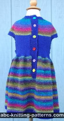 Girl's Round Yoke Dress