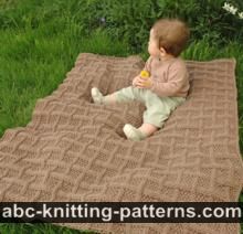 Lattice Baby Blanket