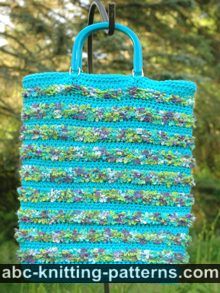 ABC Knitting Patterns - Rainbow Dragon Backpack