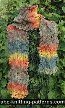 Autumn Leaves Scarf