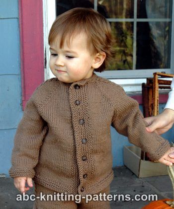 Easy Cable Seamless Child's Cardigan