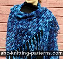 Midnight Elegance Shawl