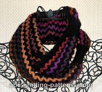 Two-Yarn Infinity Scarf or Cowl