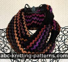 Two-Yarn Infinity Scarf or Cowl