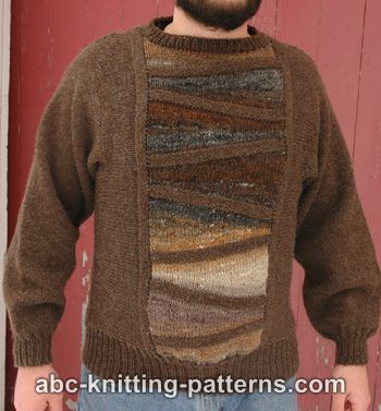 The Cubist Short Row Seamless Men's Sweater
