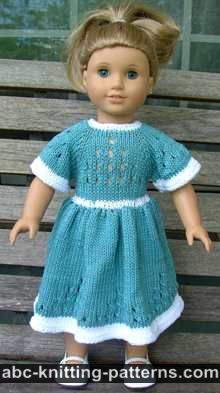 American Girl Doll Eyelet Dress