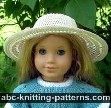 American Girl Doll Summer Breeze Hat