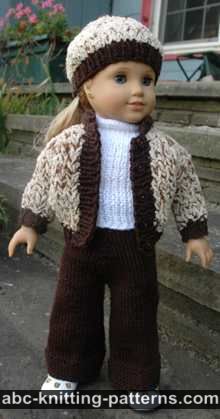 Sporty Snowsuit (Jacket, Pants and Hat) for 18-inch Doll