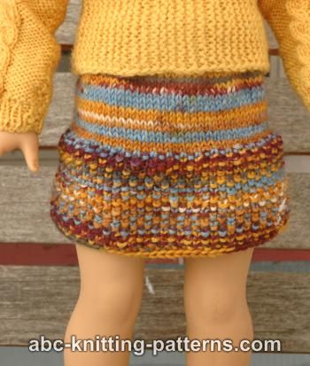 Seed Stitch Skirt