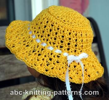 Sunshine Hat for 18-inch Doll