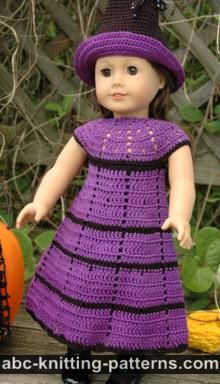 American Girl Doll Witch's Dress