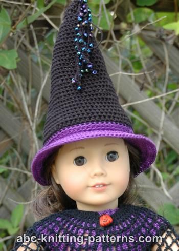 Witch's Hat for 18-inch Doll