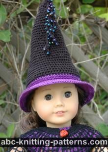 Witch's Hat for 18-inch Doll