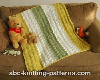 Double Pennant Baby Blanket