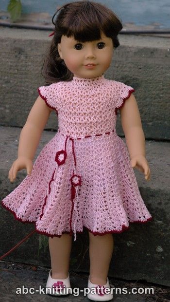 American Girl Doll Apple Blossom Dress