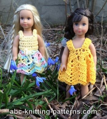 American Girl Doll Mini Sundress, Skirt and Top Summer Set