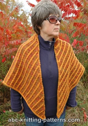 Midas Touch Cable Shawl