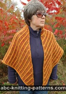 Midas Touch Cable Shawl