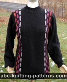 Brick Road Seamless Sideways Sweater