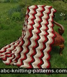 Carnival Bunting Ripple Afghan