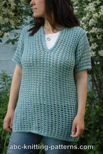 Subtle Mesh Summer Sweater