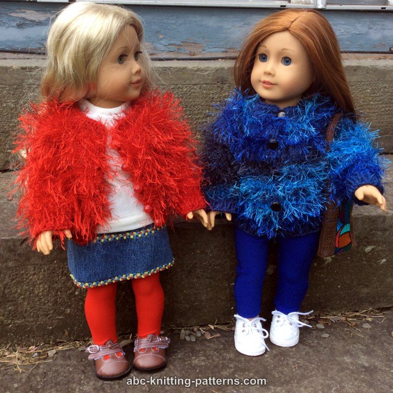 Free American Girl Doll Clothing Patterns ♥ Fleece Fun